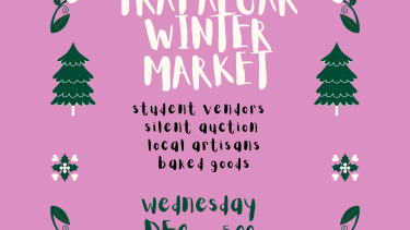 Trafalgar Winter Market Poster