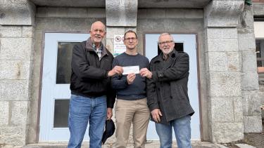 donation handover image