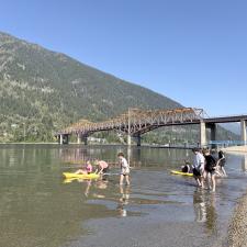 Bridge and Kayak relay 9-3 class